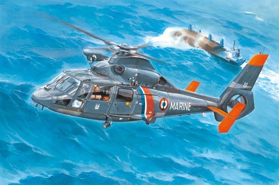 Trumpeter 05106 Eurocopter SA 365N Dauphin 2 1/35
