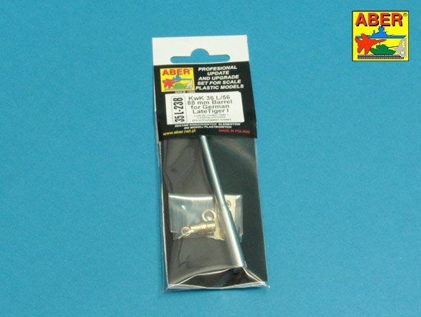 Canon Aber 35L-238 KwK36/L56 de 88 mm pour Tiger I allemand tardif (1/35) – image 12