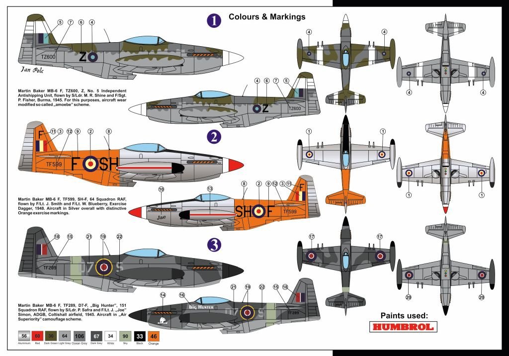 AZ Model AZ7580 Martin Baker MB.6 Sky Ferret 1/72 – image 2