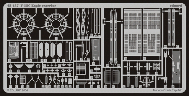 Eduard 48487 F-15C exterior 1/48 (HASEGAWA)