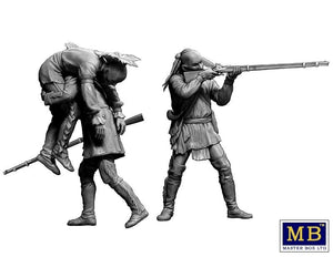 Master Box 35210 Wounded brother. Indian Wars series, 18th century. Kit No. 2 1/35 – image 4