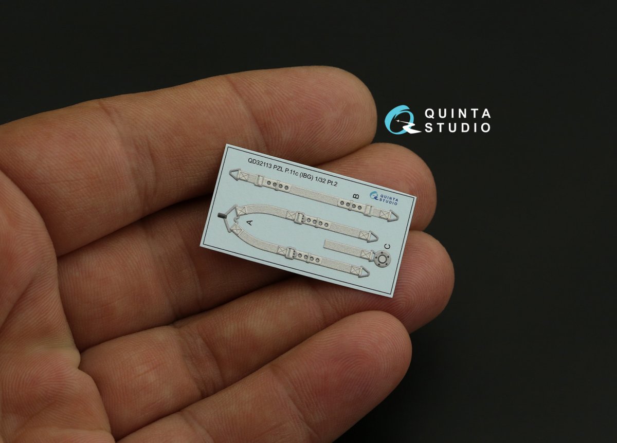 Quinta Studio QD32113 PZL P.11c 3D-Printed &amp;amp; coloured Interior on decal paper (IBG model) 1/32 – zdjęcie 6
