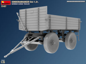 MiniArt 35487 Sonderanhanger 0st 1,5T. German Cargo Trailer 1/35 – zdjęcie 9