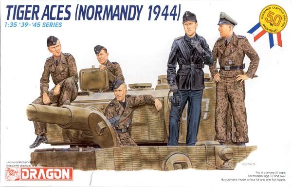 Dragon 6028 Tiger Aces ( Normandia 1944 ) 1/35