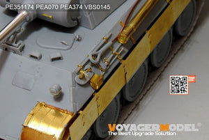 Voyager Model PE351174 WWII German Panther A early ver. Basic（For MENG TS-046）1/35 – zdjęcie 7