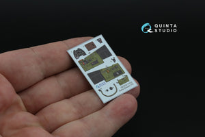 Quinta Studio QD72181 P-51D Mustang Early 3D-Printed &amp;amp; colored Interior on decal paper (Eduard) 1/72 – image 5