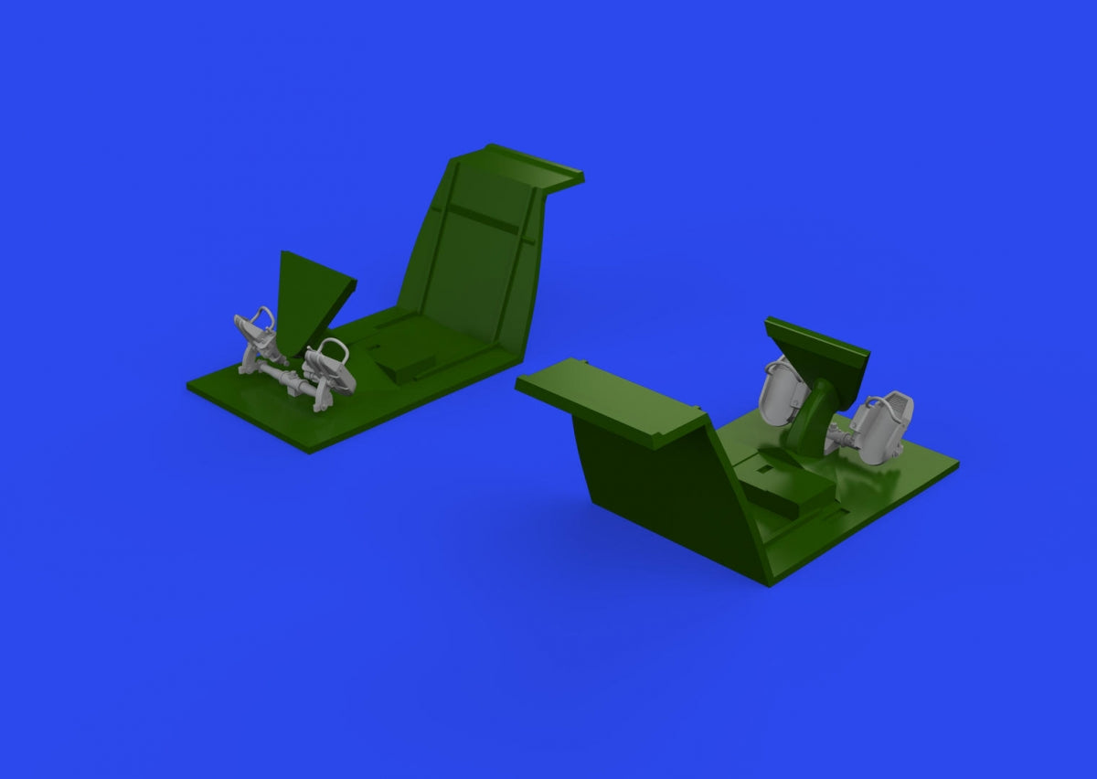 Eduard 632192 Bf 109E rudder pedals early PRINT 1/32 – zdjęcie 4