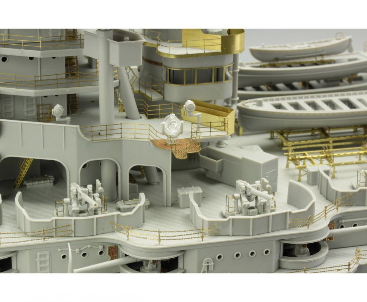 Eduard 53111 USS Arizona part 5 - railings TRUMPETER 1/200 – zdjęcie 7