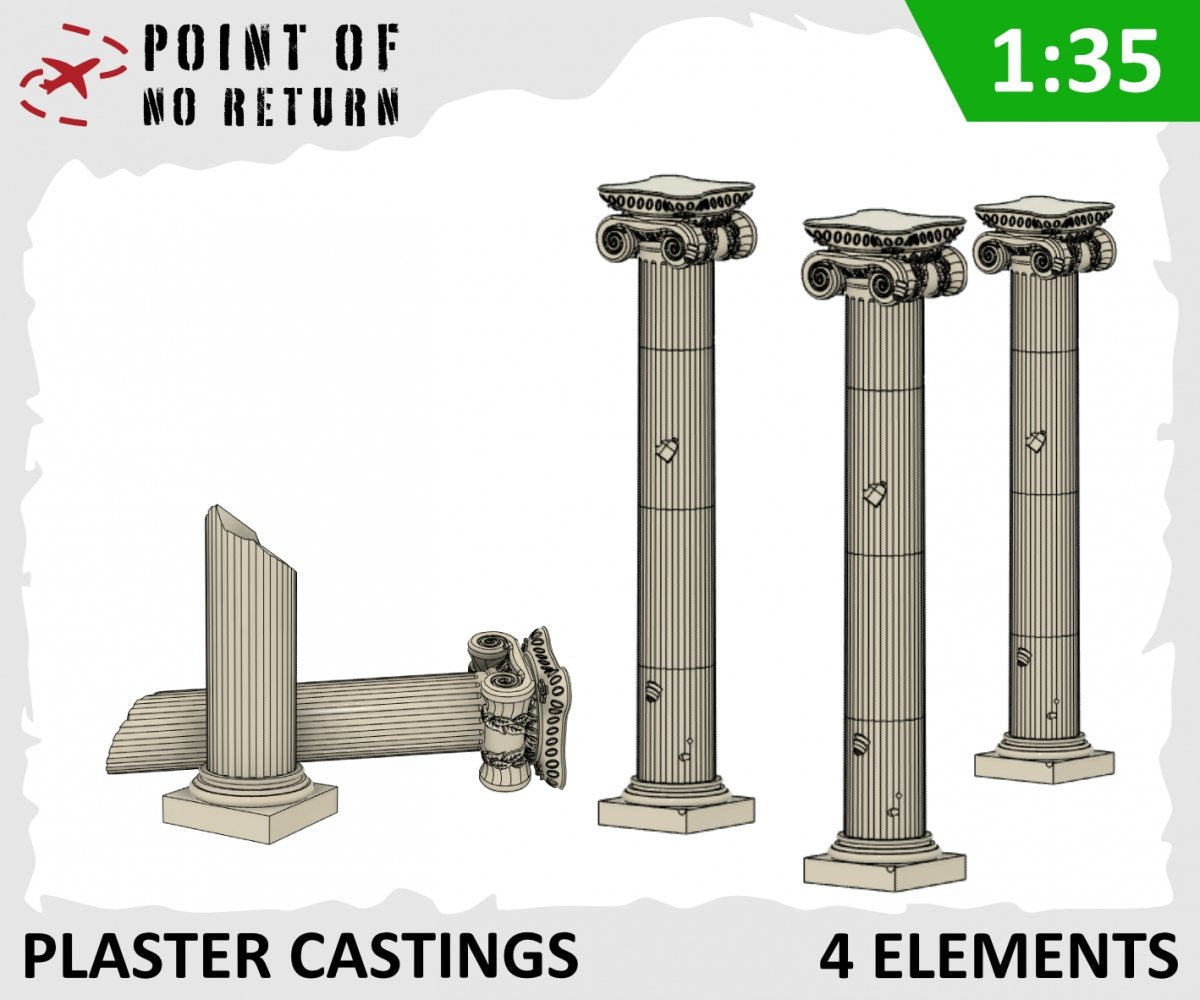 Point of no Return 3522019 Ancient Greek Columns - Ionic Order 1/35