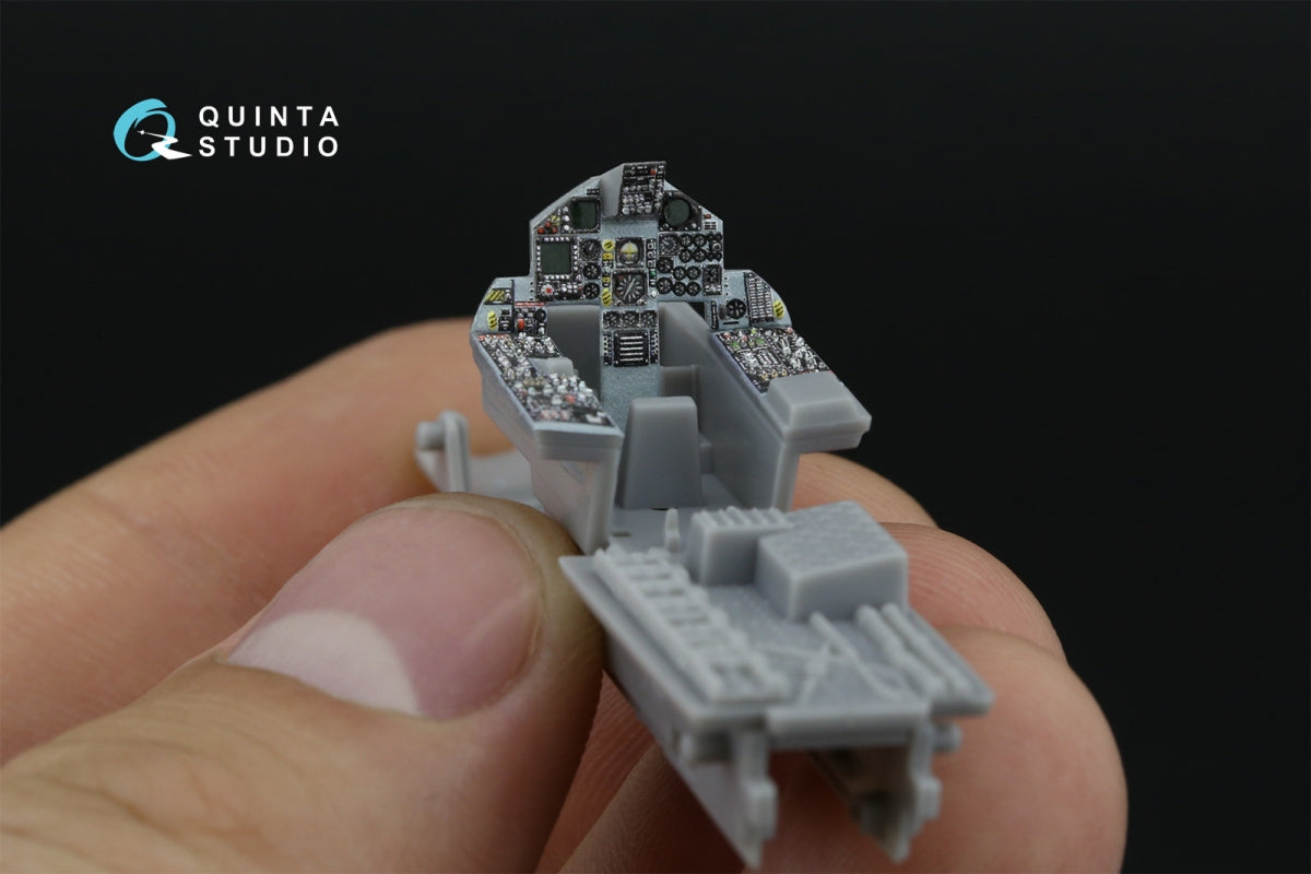 Quinta Studio QD72187 F-15C Late/J Late 3D-Printed &amp;amp; coloured Interior on decal paper (Fine Molds) 1/72 – Bild 10