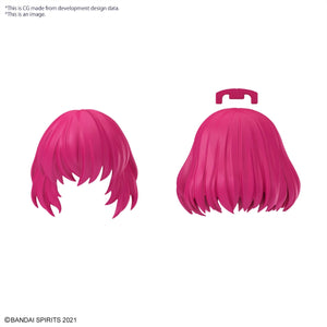 Bandai 67139 30MS OPTION HAIR STYLE PARTS VOL.10 ALL 4 TYPES – zdjęcie 10