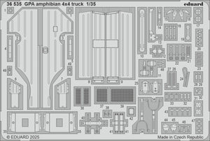 Eduard 36535 GPA amphibian 4x4 truck TAMIYA 1/35