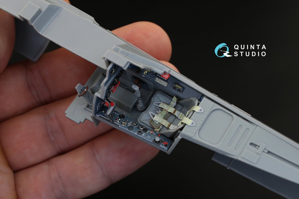 Quinta Studio QD32061 FW 190D-9 3D-Printed &amp;amp; coloured Interior on decal paper (for Hasegawa kit) 1/32 – zdjęcie 3