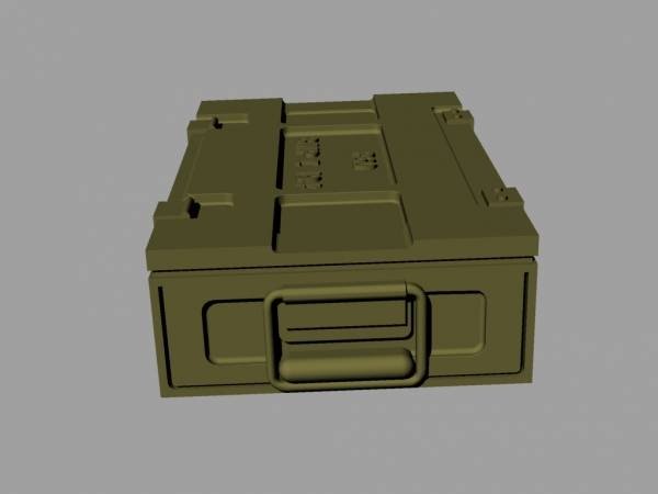 Panzer Art RE35-383 Ammo boxes for 25pdr (HE and AT pattern) 1/35 – image 3
