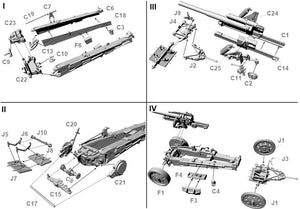 First To Fight PL089 SFH18 150mm German Heavy Field Howitzer for Mechanical Traction 1/72 – image 2