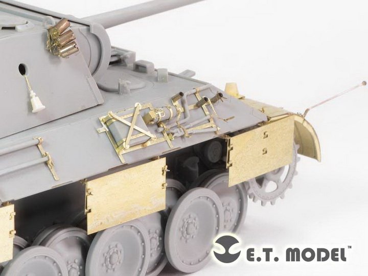 E.T. Model E35-124 WWII German Panther D Basic (For DRAGON Smart Kit) 1/35 – Bild 5