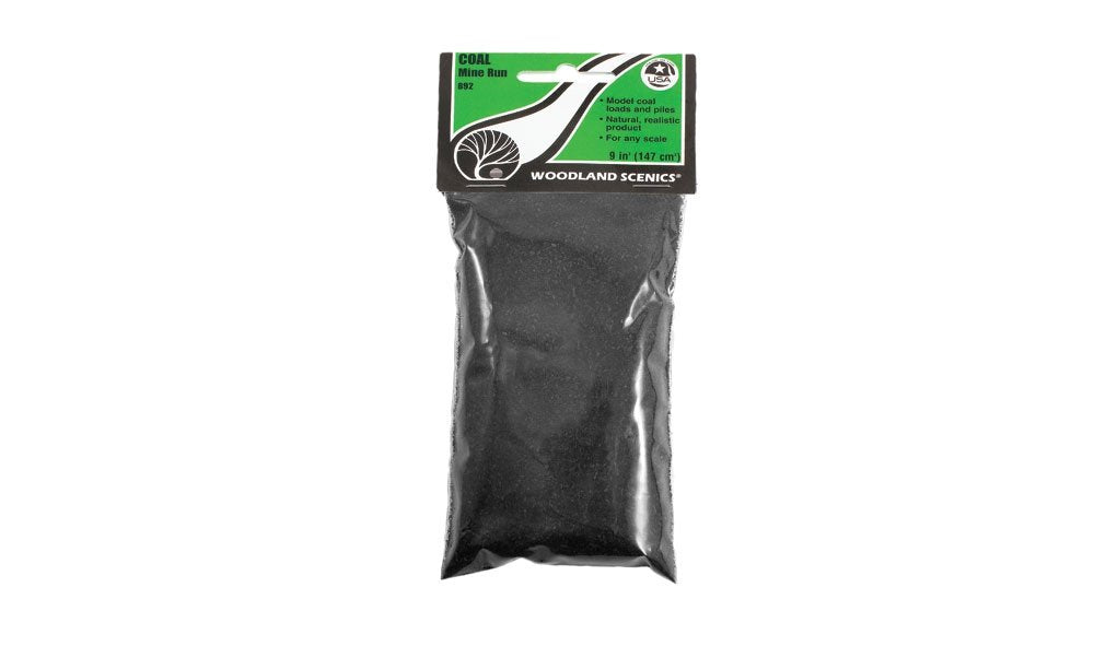 Woodland Scenics WB92 Mine Run Coal podsypka 400ml – Bild 2