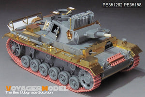 Voyager Model PE351262 WWII Pz.KPfw. III Ausf N Africa troop upgrade set basic For DRAGON 6431/6956 1/35 – zdjęcie 8