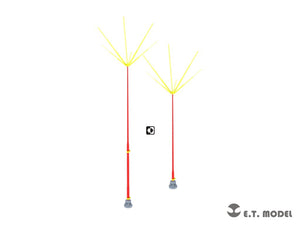 E.T. Model P35-271 WWII German 1.8M Star Antenna Set 1/35 – zdjęcie 2
