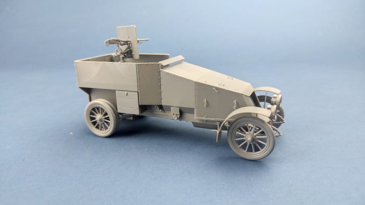 Copper State Models 35013 French Armored Car Modele 1914 (Type ED) 1/35 – zdjęcie 5