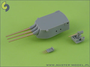 Master SM-350-027 USS San Francisco CA-38 (1942) armament - 8&amp;quot; (9pcs), 5&amp;quot; (8pcs), 1.1&amp;quot; (16pcs) – image 3