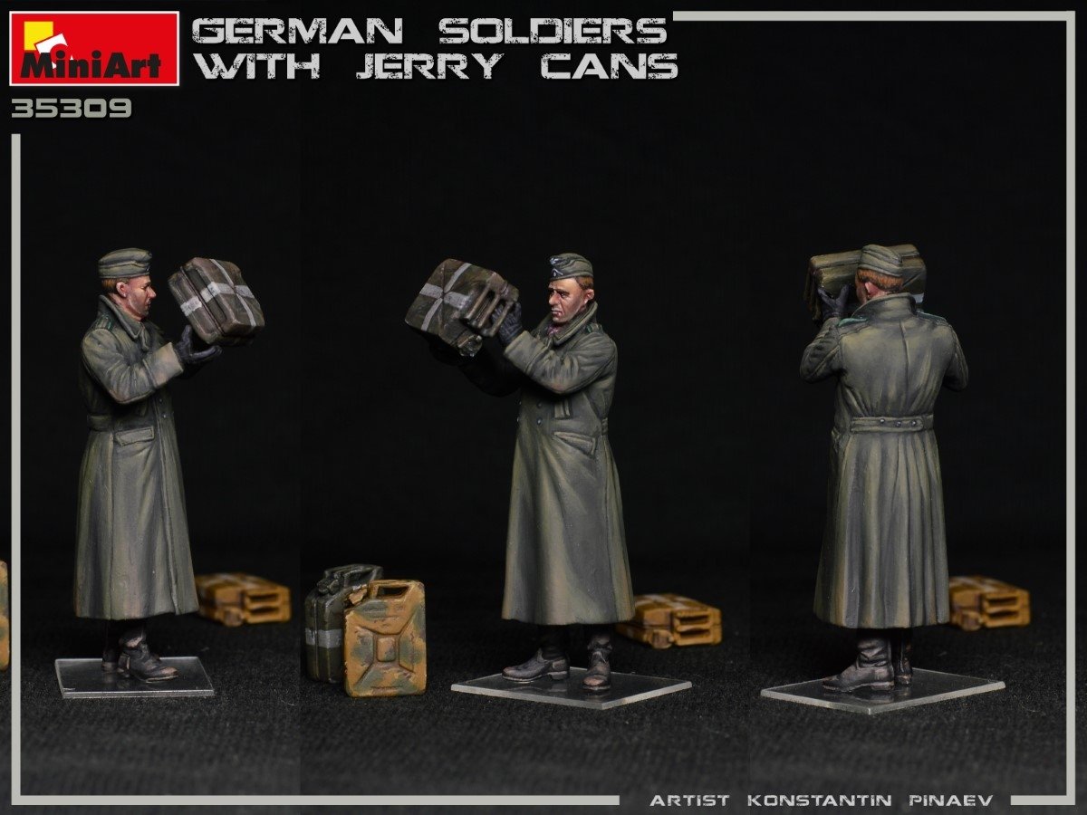 MiniArt 35286 GERMAN SOLDIERS WITH JERRY CANS 1/35 – zdjęcie 5