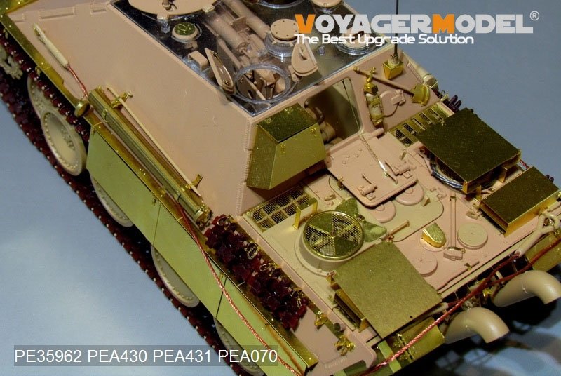 Voyager Model PE35962 WWII Jagdpanther G2 Version Basic Upgrade set For RMF 5012 1/35 – zdjęcie 13