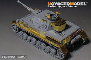 Voyager Model PE351042 WWII German Pz.Kpfw.IV Ausf.F2 Basic For Border BT-003 1/35 – zdjęcie 7