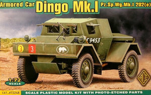 ACE 72248 Armored Car Dingo Mk.I Pz.Sp.Wg.Mk.I 202(e) 1/72