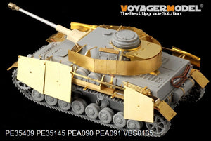 Voyager Model PE35409 WWII German Pz.Kpfw.IV Ausf.G basic w/smoke discharger For DRAGON 1/35 – image 5