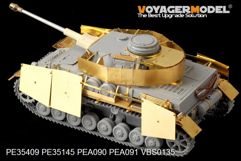 Voyager Model PE35409 WWII German Pz.Kpfw.IV Ausf.G basic w/smoke discharger For DRAGON 1/35 – image 5