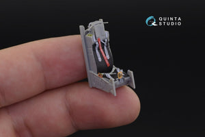 Quinta Studio QD48194 F-16С 3D-Printed &amp;amp; coloured Interior on decal paper (for Kinetic kit) 1/48 – zdjęcie 4