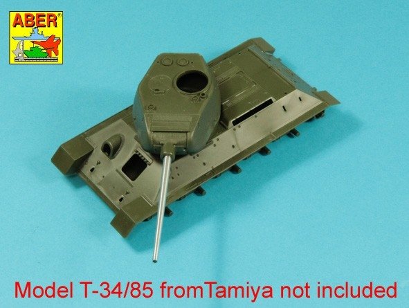 Aber 48L-39 Lufa 85 mm ZiS-S-53 L/51 do czołgu T-34/85 model 43/44 1/48 – zdjęcie 2