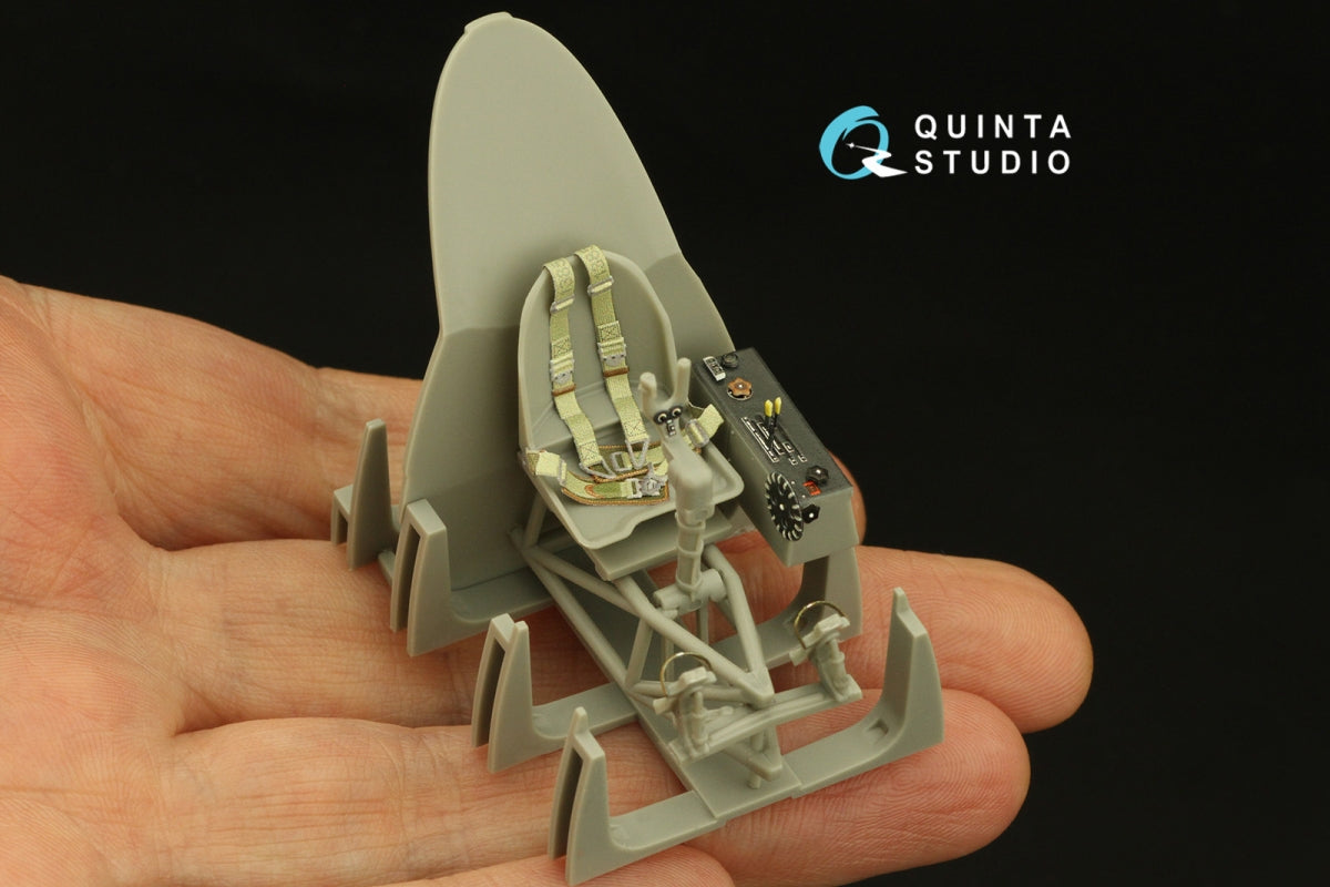 Quinta Studio QD32166 Do 335A-12 3D-Printed &amp;amp; coloured Interior on decal paper (Zoukei-Mura) 1/32 – zdjęcie 11