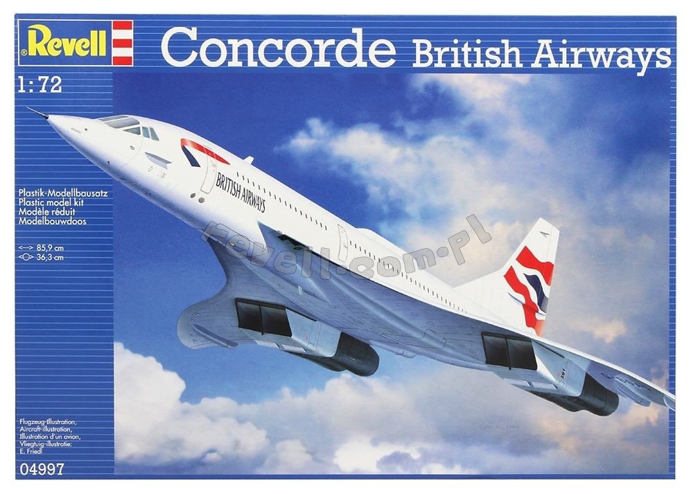 Revell 04997 British Airways Concorde