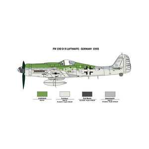 Italeri 35101 WAR THUNDER: BF109/ FW-190 D9 1/72 – zdjęcie 6