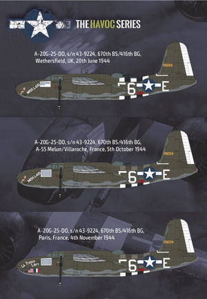 HK Models 01E039 A-20G Havoc over Europe 1/32 – image 10