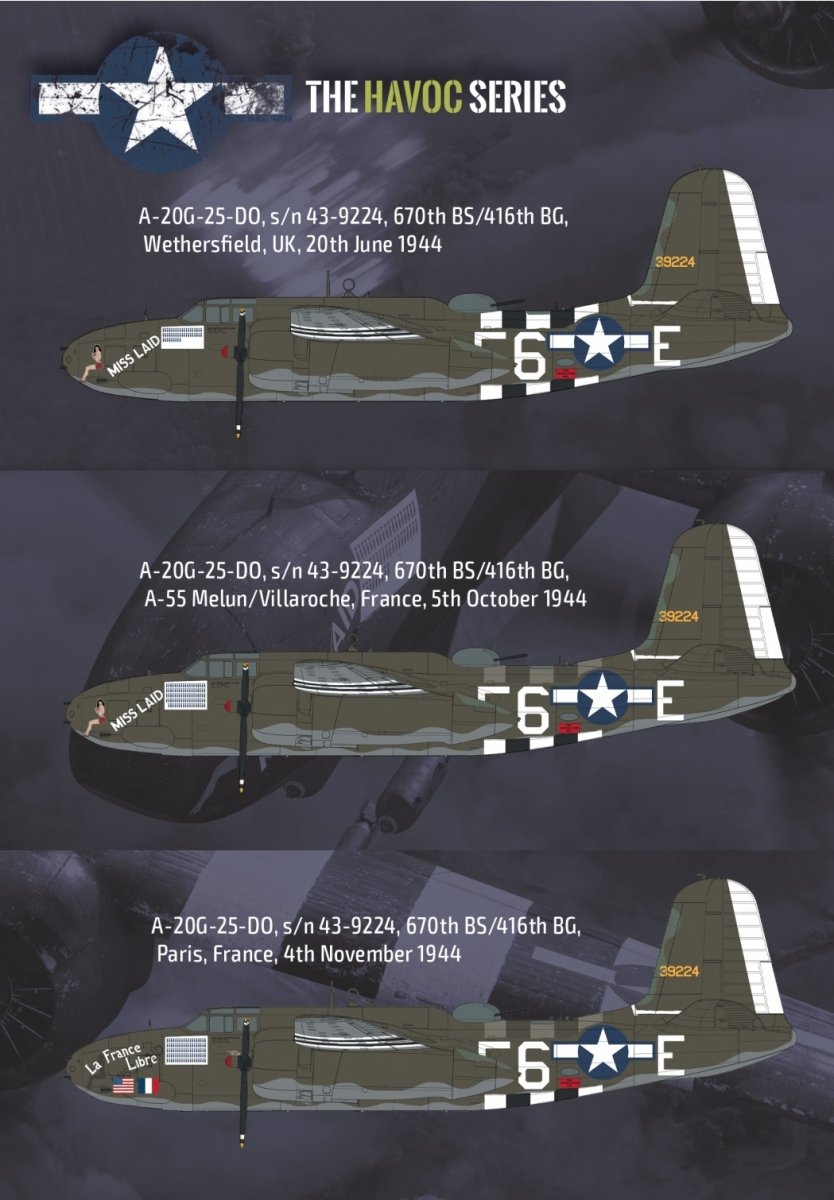 HK Models 01E039 A-20G Havoc over Europe 1/32 – image 10