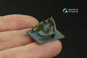 Quinta Studio QD72147 F6F-3 Hellcat 3D-Printed coloured Interior on decal paper (Eduard) 1/72 – zdjęcie 9