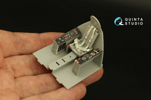 Quinta Studio QD32172 F8F-1 Bearcat 3D-Printed coloured Interior on decal paper (Trumpeter) 1/32 – zdjęcie 7