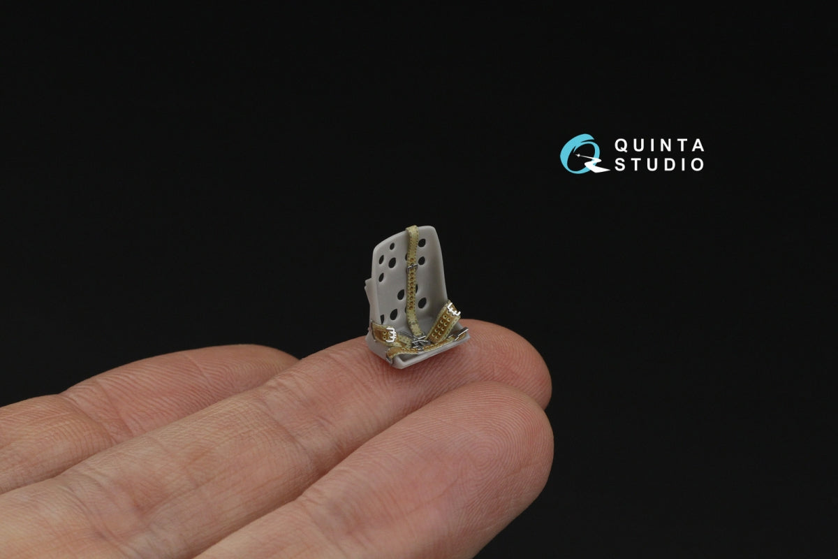 Quinta Studio QR+48112 WWII Imperial Japanese Navy seatbelts (with metal buckles) (All kits) 1/48