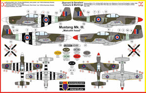 Kovozavody Prostejov KPM0032 MUSTANG III 1/72 – zdjęcie 2