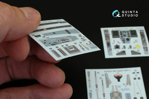 Quinta Studio QD32022 MiG-29SMT 3D-Printed &amp;amp; colored Interior on decal paper (for Trumpeter kit) 1/32 – image 6