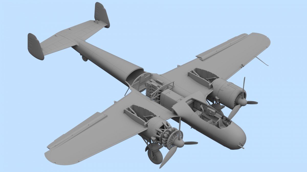 ICM 72307 Do 17Z-7, WWII German Night Fighter 1/72 – immagine 2