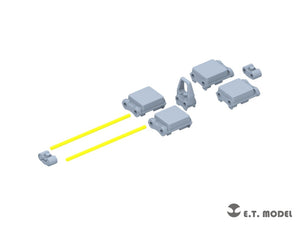 E.T. Model P35-067 Russian T-80 MBT Family Workable Track (Type 1) 3d Printed 1/35 – zdjęcie 3