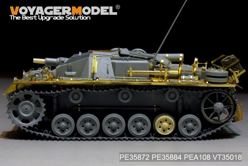 Voyager Model PE35872 WWII German StuG.III Ausf.C/D Africa troop Basic for DRAGON 1/35 – zdjęcie 5