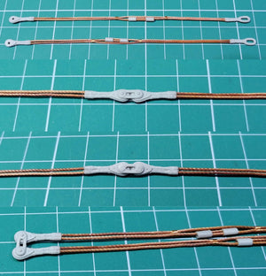 Eureka XXL ER-3561 Towing cable for Israeli Merkava I &amp;amp; II Tanks 1/35 – zdjęcie 2