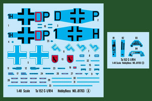Hobby Boss 81703 Ta 152 C-1/R14 1/48 – zdjęcie 4