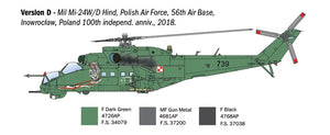 Italeri 1432 Mil Mi-24/Mi-35 Hind 1/72