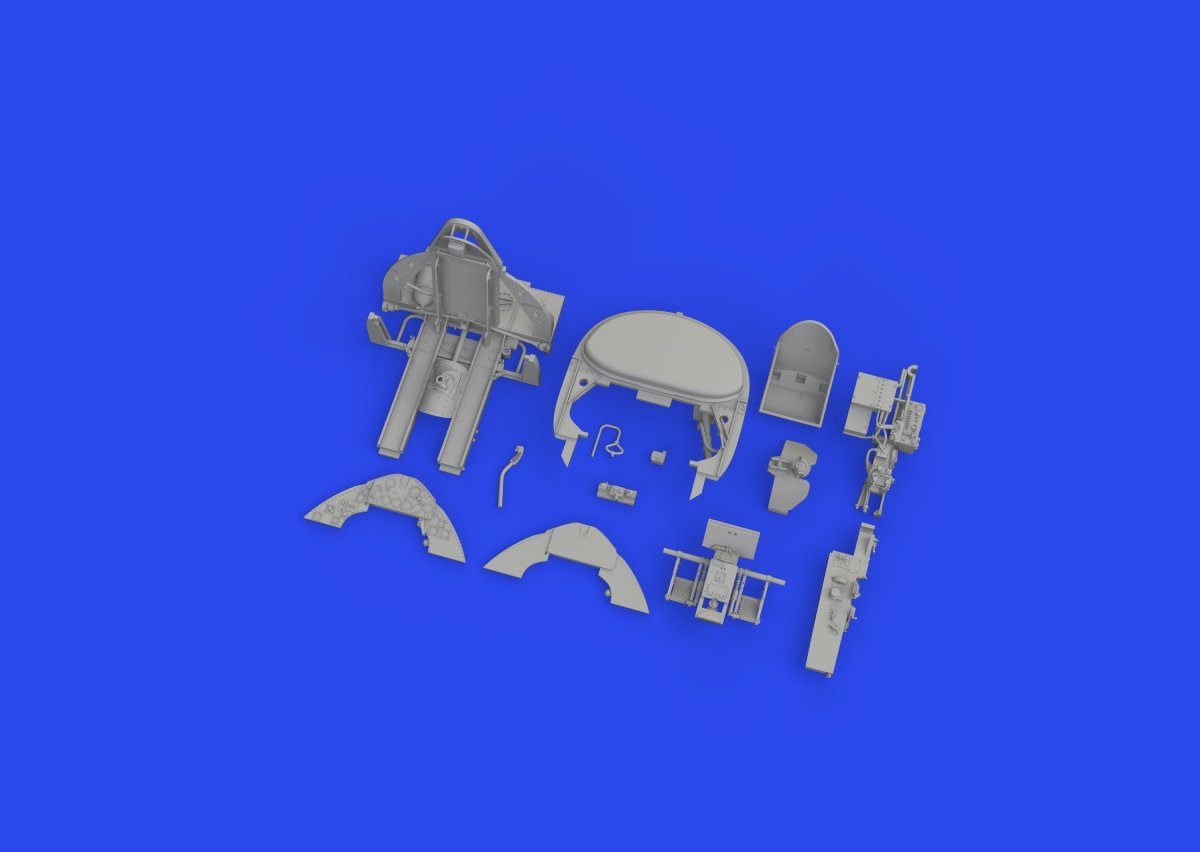 Eduard 648896 FM-2 cockpit w/ armoured headrest PRINT EDUARD 1/48 – zdjęcie 5